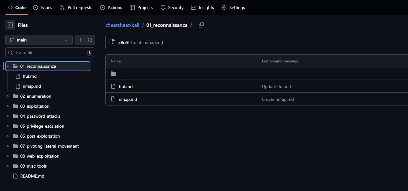 Building a Personal Red Teaming Knowledge Base on GitHub